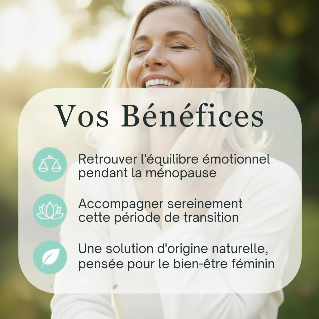 Ménopause | Équilibre & Confort intérieur | Fleurs de Bach