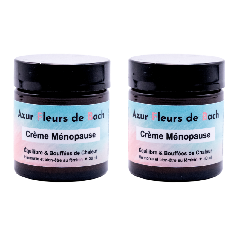 MÉNOPAUSE | Crème Fleurs de Bach | 30ml