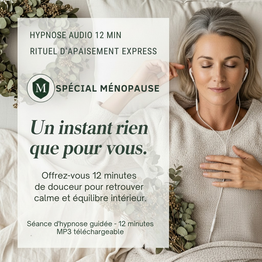 Ménopause — Rituel d'apaisement express | Séance hypnose guidée 12 min