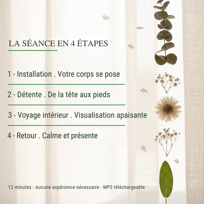 Ménopause — Rituel d'apaisement express | Séance hypnose guidée 12 min