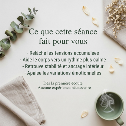 Ménopause — Rituel d'apaisement express | Séance hypnose guidée 12 min