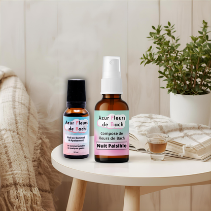 Pack Nuit Paisible | Roll-on + Spray Fleurs de Bach