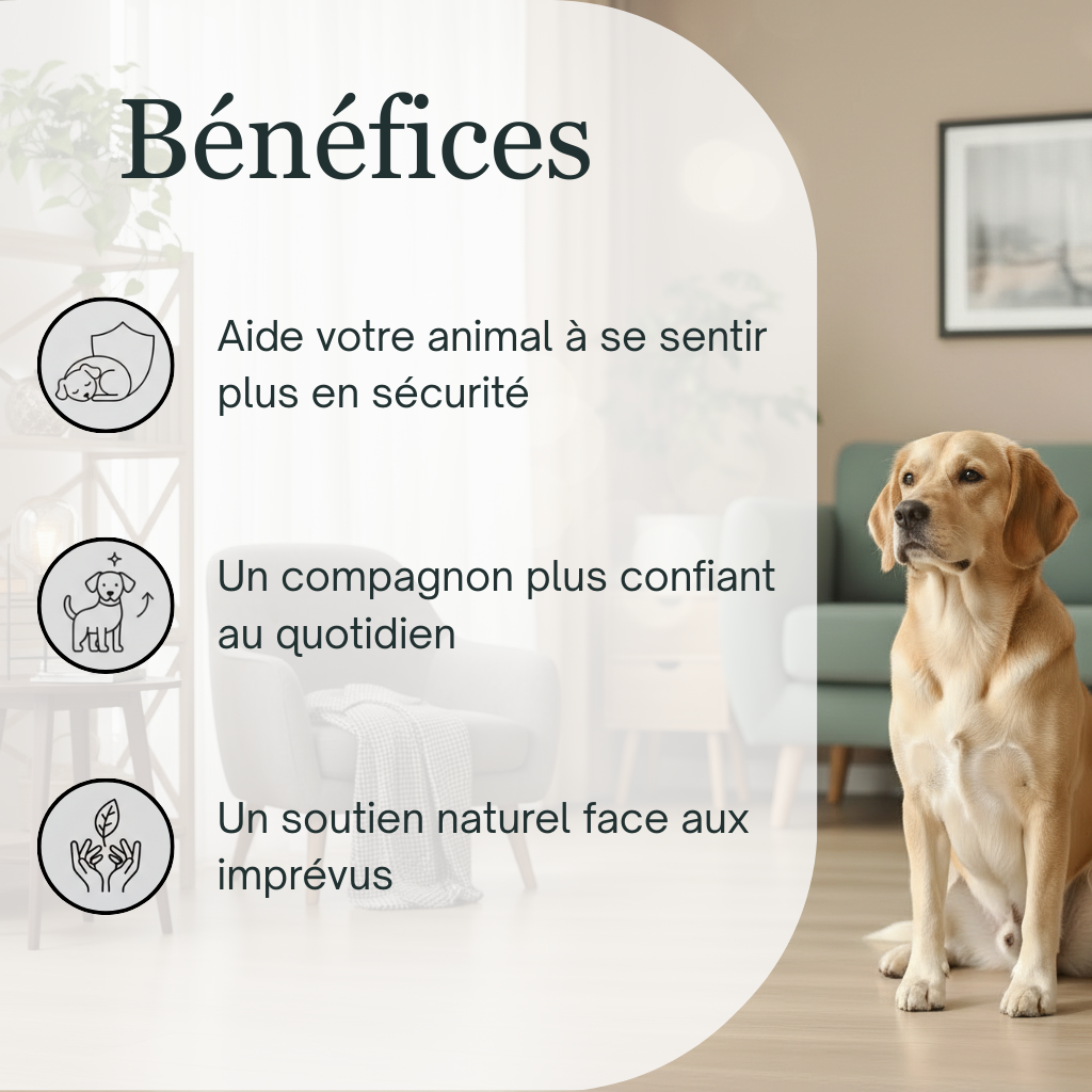 Peurs Animaux | Fleurs de Bach sans alcool ajouté