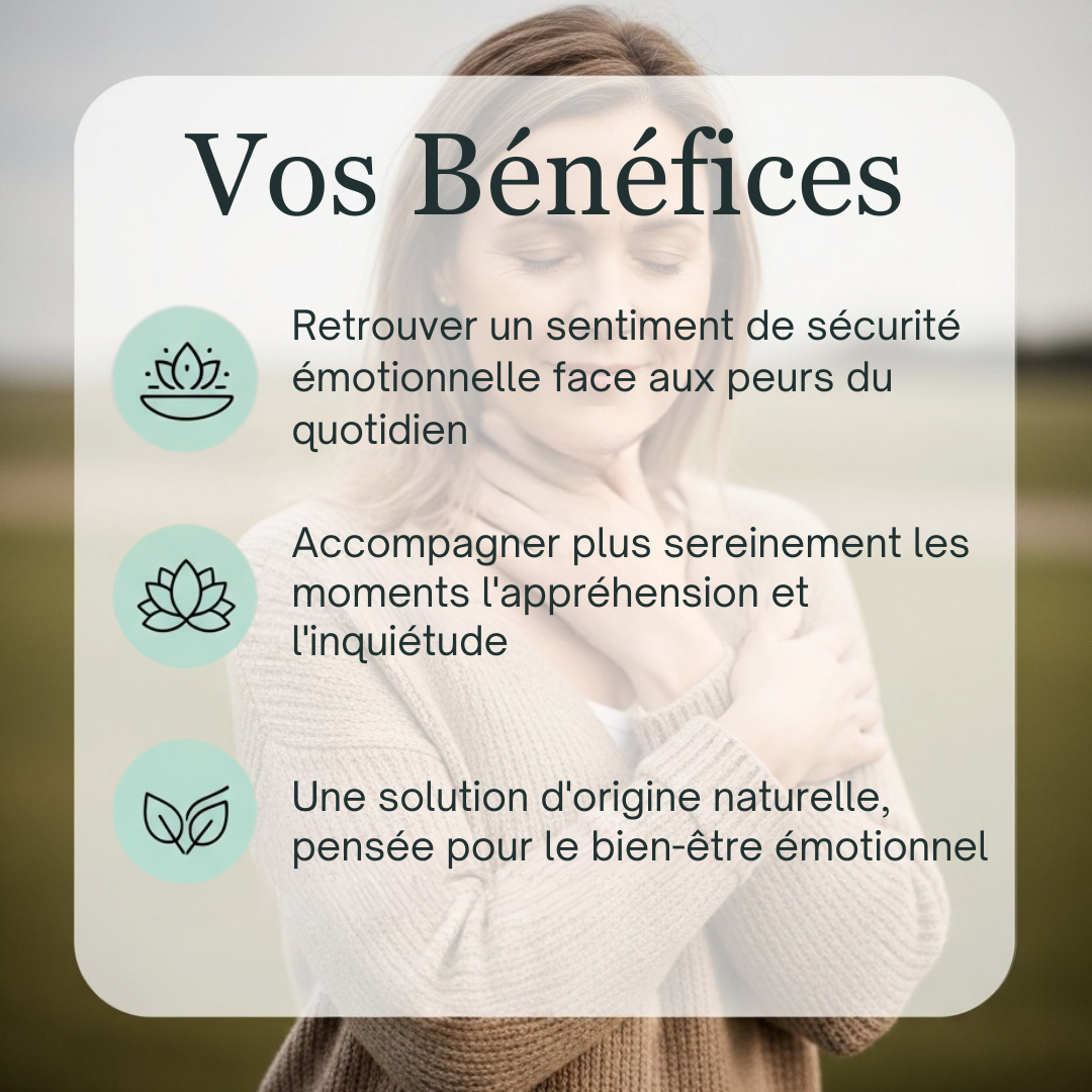 Peurs | Courage & Force intérieure | Fleurs de Bach