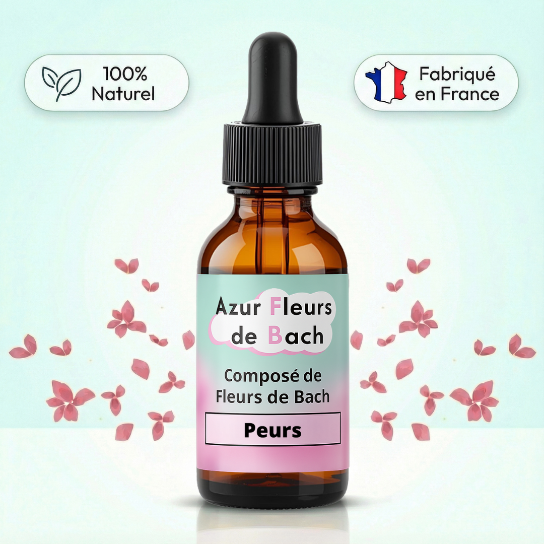 Peurs | Courage & Force intérieure | Fleurs de Bach