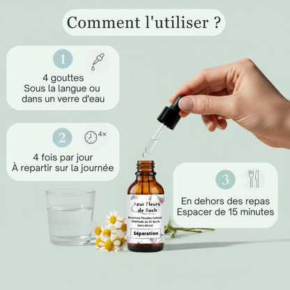 Séparation | Fleurs de Bach sans alcool