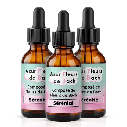 Sérénité | Calme & Équilibre émotionnel | Fleurs de Bach