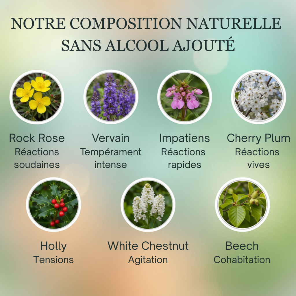 Sérénité Animaux Stressés  | Fleurs de Bach sans alcool ajouté