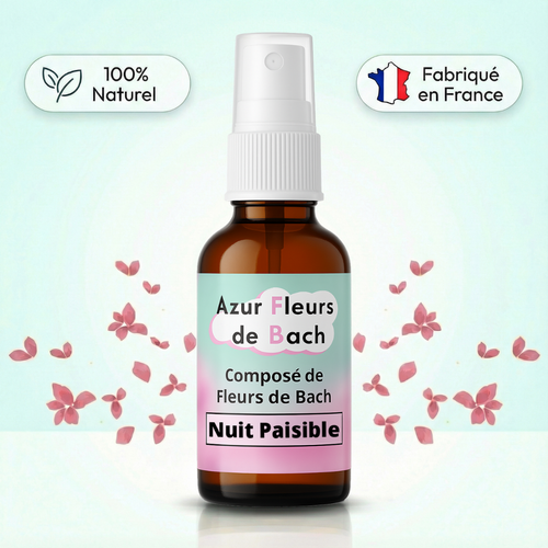 Sommeil Nuit paisible | Fleurs de Bach