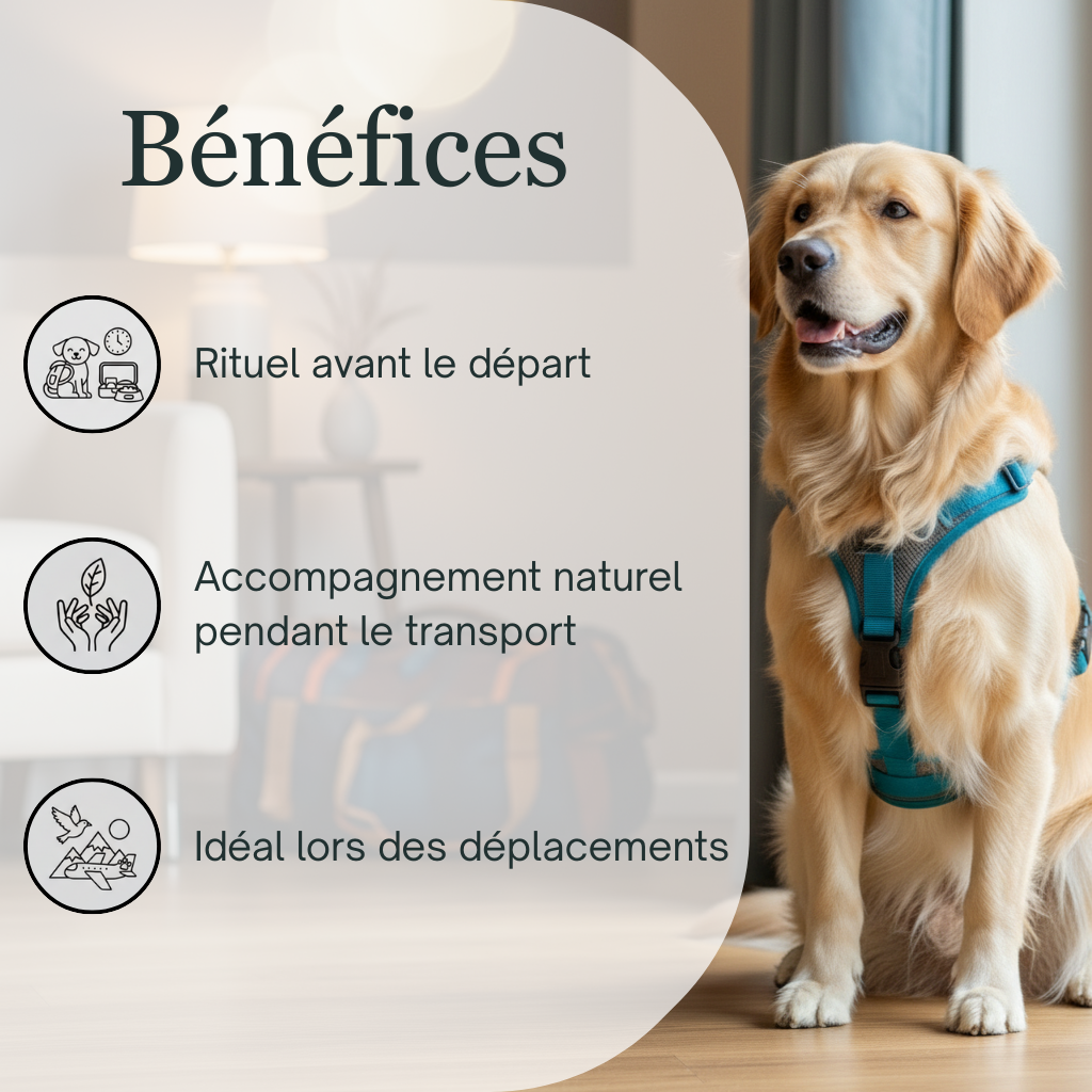 Voyage animaux | Fleurs de Bach sans alcool ajouté