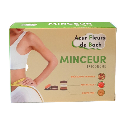 MINCEUR TRICOUCHE | Azur Fleurs de Bach | 30 comprimés