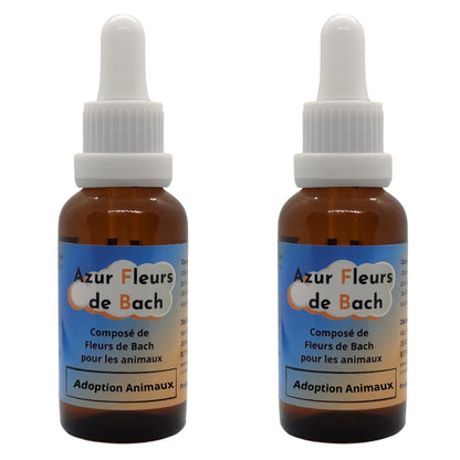 ADOPTION ANIMAUX  | Fleurs de Bach | Flacon de 30ml