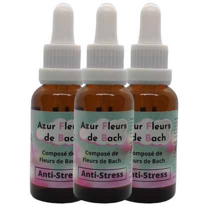 ANTI-STRESS | Fleurs de Bach | Flacon gouttes de 30ml