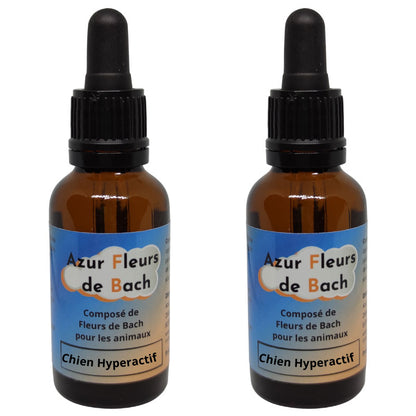 CHIEN HYPERACTIF | Fleurs de Bach | Flacon de 30ml
