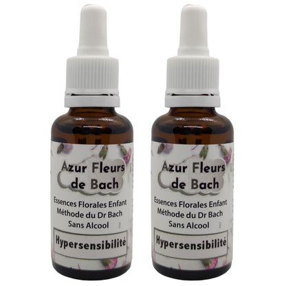 HYPERSENSIBILITÉ chez l’enfant | Fleurs de Bach | Flacon de 30ml