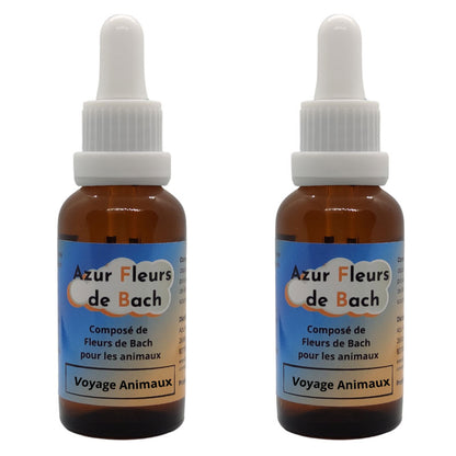 VOYAGE ANIMAUX  | Fleurs de Bach | Flacon de 30ml